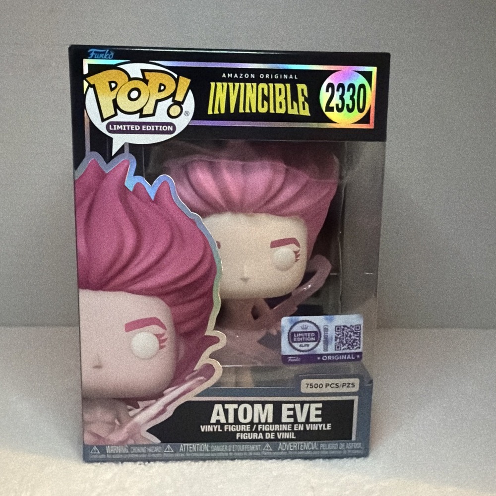 IN HAND Funko POP Invincible Atom Eve (Pink Energy)  #2330 7500 Limited Edition
